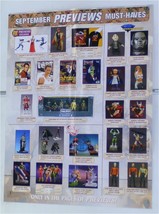 Figure/Bust/Statue Poster:Star Wars/Jla/Thor/She Hulk/X Men/Batman/Gi Joe/Marvel - £31.46 GBP