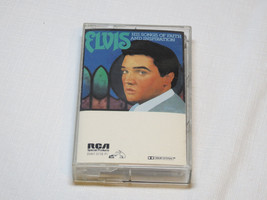 Elvis Presley His Songs of Faith and Inspiration Cassette Tape 1985 How Great Th - £8.12 GBP