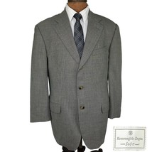 Ermenegildo Zegna Soft Wool Gray Blazer Sport Jacket 42R - £59.57 GBP