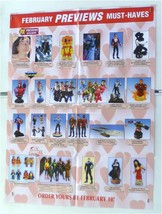 Minimates toy poster:JLA/Avengers/Ghost Rider/Iron Man/Star Trek/Punisher/Marvel - £29.90 GBP