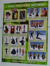 Rare Bust/Figure/Statue Poster:Jla/Star Trek/Batman/Joker/Green Lantern/Superman - £31.60 GBP