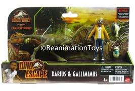 Jurassic World Park Camp Cretaceous Darius &amp; Gallimimus Baby Bumpy Dinosaur Set - $49.99