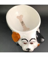 Vintage Ceramic DOG DISH &quot;Bo&quot; Cute - $33.29 CAD