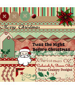 Christmas 02 Digital Scrapbooking Kit - $4.00