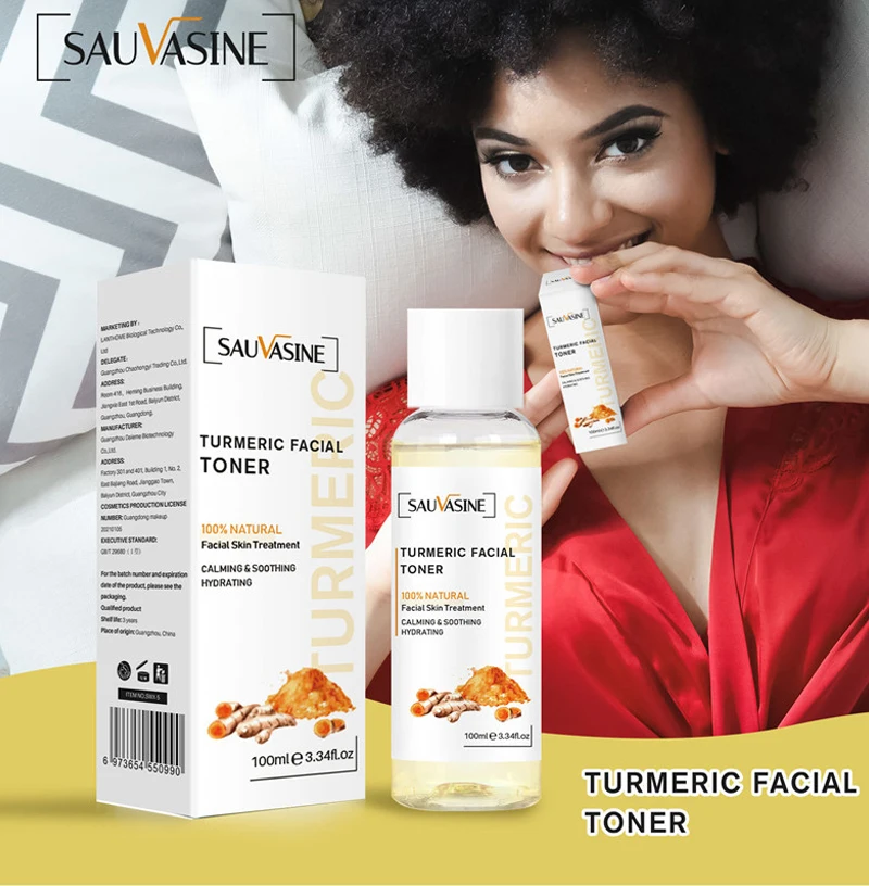 Tumeric dark spots facial toner spots eraser spotless skin even skin tone flawless skin thumb200