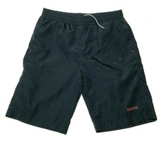 Kappa Sports Gym Shorts Boys Youth 14 Years Elastic Waist Black Red Mesh... - £13.39 GBP