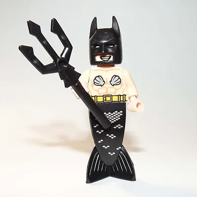 Minifigure Custom Toy Batman Mermaid DC Comic - $6.50