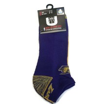 NBA Los Angeles Lakers Mens 3 Pair Of No Show Socks Purple Gold Shoe Size 6-12 - £7.44 GBP