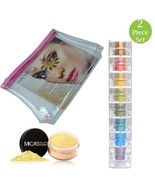 Bundle 3 Items:Mica Beauty 9 Gr Foundation+8 Stacks Eye Shadows+Cosmetic... - £50.34 GBP