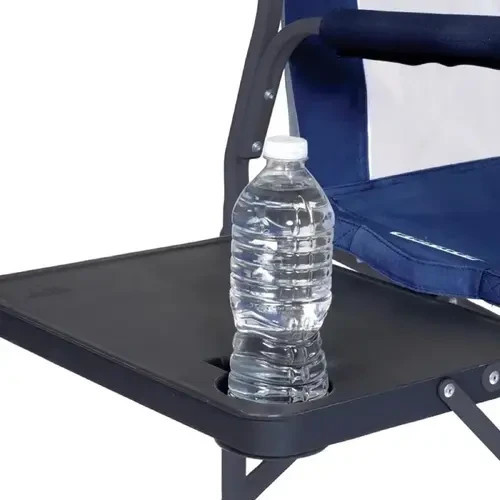 Folding Chair, Outdoor Slim-Fold Director's Chair, Blue - GCI 36514-ACEH001 2-PK Item image 4