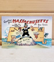 Vintage Postcard Plastichrome 1950s Massachusetts 3.5 x 5.5 Unused CHROME - £8.48 GBP
