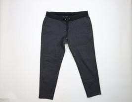 Vintage 90s Ralph Lauren Womens XL Faded Spell Out Tapered Leg Sweatpants Gray - £35.57 GBP