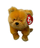 Ty Beanie Babies Vintage 2000 Zodiac Collection Fluffy Dog Gold Paw Plus... - $226.41 MXN