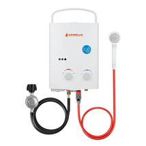 Camplux Tankless Water Heater, 1.32 Gpm Portable Propane Outdoor Camping... - £233.70 GBP