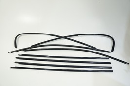 11-16 bmw f10 535i 550i  exterior door window trim molding black set SHA... - $375.00