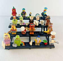 4 Step Minifigure Display Stand Case Easy Assembly Holds 20 figures - £8.29 GBP