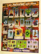 Bust/Statue/Figure Toy Poster:Alex Ross Iron Man/Jla Crisis/Hulk/Batman/Superman - £31.97 GBP