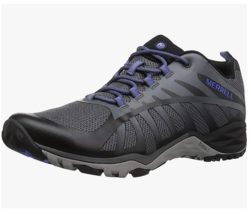 Merrell Siren Edge Q2 Hiking Sneaker Shoes Black Purple J41316 Womens Size 7.5 - £34.51 GBP