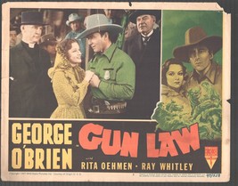 Gun Law 11&quot;x14&quot; Lobby Card #2 George O&#39;Brien Rita Oehmen Western - £30.65 GBP