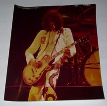 Jimmy Page Concert Custom Photo By Tom Paradiso Vintage 1970&#39;s Color Con... - £26.28 GBP