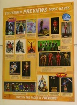 Bust/Figure/Statue Toys Poster:Hulk/X Men/Jla/Wolverine/Catwoman/Captain America - £31.45 GBP