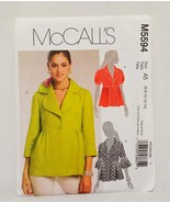 Misses Lined Jackets McCall&#39;s M5594 Size 6 - 8 - 10 - 12 - 14 2008 Uncut - £12.16 GBP