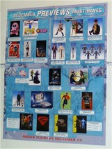 Statue/Figures Poster:Star Wars/Trek/Catwoman/Batgirl/Watchmen/Terminator/Marvel - £31.45 GBP