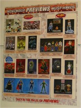 Minimates/Figure Toys Poster:X Men/Fantastic Four/Hulk/Batman/Superman/Nightwing - £32.07 GBP