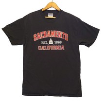 Sacramento California CA  Est 1850 Capital City Building Black Red White... - $19.95