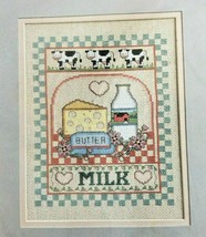 Bernat 1986 Counted Cross Stitch Kit #H04149 “Milk” Size 8”x10” NEW OLD STOCK - $13.99
