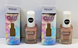 2X Special Delivery Nude Color Club The Future Of Color Nail Lacquer 15ML Ea New - £11.79 GBP