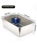 Stainless Steel Cat Litter Box - $2,648.64 MXN
