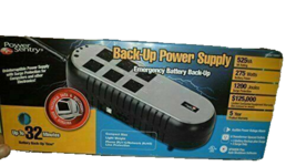 Back Up Power Supply Emergency Battery Back Up 275 Watt Internet Ready - $97.99