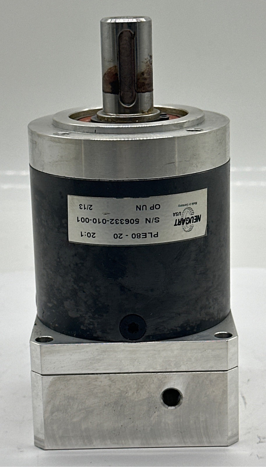 Neugart PLE80-20 Speed Reducer, Ratio 20:1  - $126.00