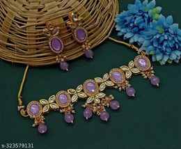 Bollywood Latest Indian Kundan New Gold Plated All color available Jewelry Set e - £5.40 GBP