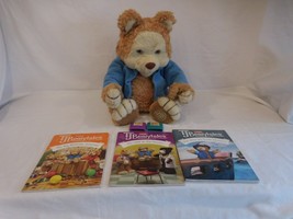 TJ Bear Bearytales with 4 story Books  Playskool / Hasbro Works - $32.69