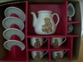 Roehler Collection 10 pc. Teddy Bear Child’s Tea Set - £25.06 GBP