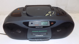 Magnavox Portable Stereo CD Radio Cassette Tape Player Recorder Model AZ8150 - £54.81 GBP