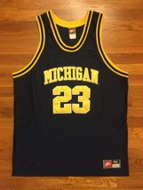 Authentic NCAA Nike Michigan Wolverines Kirk Taylor College Road Jersey 52 2XL - $399.99