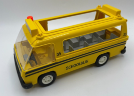  Playmobil School Bus Vintage 1977 Geobra Accessory Toy Car Children&#39;s Toy - $11.39