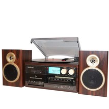 Boytone BT-28SPM, Bluetooth Classic Style Record Player Turntable with A... - $331.99