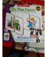 My First Match It On The Farm Puzzle Game - £15.68 GBP