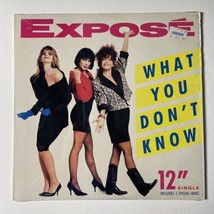 Expose- What You Don’t Know 1989-12’ Single Record  Shrink - £6.78 GBP