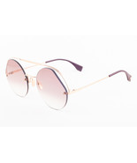 FENDI 325 OHO Gold / Brown Gradient Sunglasses FF325 OHO/S 56mm - £188.85 GBP