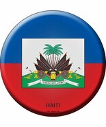 Haiti Country Novelty Metal Circular Sign - $37.96 CAD