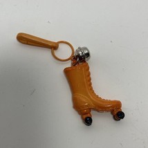 80s Charm Plastic Clip on Bell for Necklace Roller-Skate Toy Jewelry - £15.69 GBP