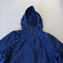 LL Bean #293745 Misses Size M Reg Blue Hoodie Full Zip Nylon Jacket Pockets  image 12