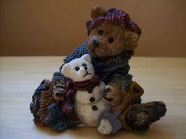 Boyds Bears &amp; Friends 1994 “Elliot &amp; Snowbeary” Figurine - £11.96 GBP