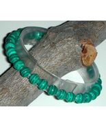 GORGEOUS AFRICAN MALACHITE BEADS BRACELET - €17,18 EUR