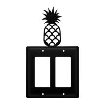 Village Wrought Iron Pineapple Double GFCI Cover - £19.04 GBP